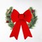 9 Pack Red Christmas Wreaths Bows 9 x 12 Inches Velvet Christmas Holiday Bows Xmas Embellishment Craft Bows for Christmas, Wedding Decor